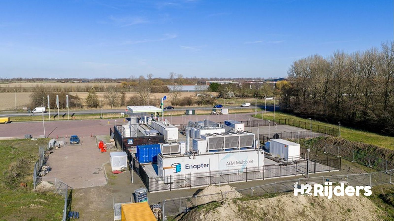 Goeree-Overflakkee wird Wasserstoff-Hub: Elektrolyseur von Van Kessel in Oude-Tonge läuft